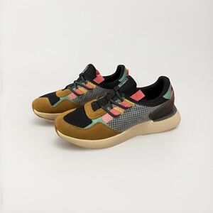 Women's Keds Tiesa Trail Sneakers Black Tan Trail Running Shoes‎ Size 7 Athletic